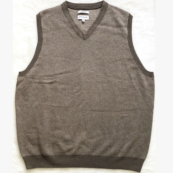John Nordstrom Other - 100% CASHMERE John Nordstrom Sweater Vest Size XL Preppy Sophisticated